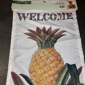 New Welcome Pineapple Garden Sign